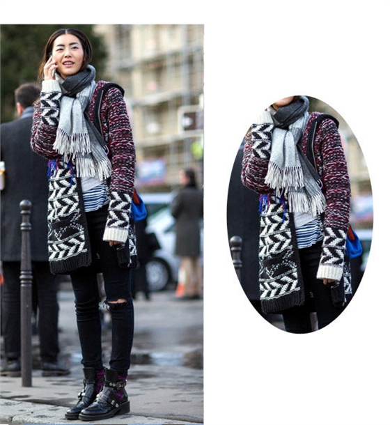 經典款圍巾
