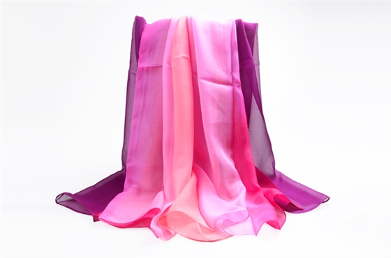 純色女士絲巾 真絲圍巾 圍巾批發 印花絲巾