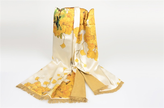 真絲復(fù)合圍巾