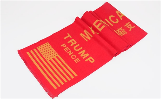 定制紅色圍巾 定制紅色圍巾