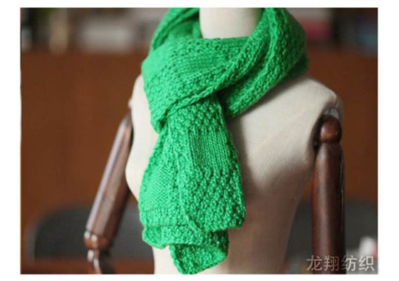 男士圍巾花樣-桂花針