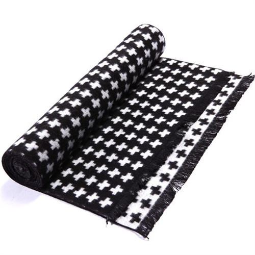 男士千鳥格圍巾