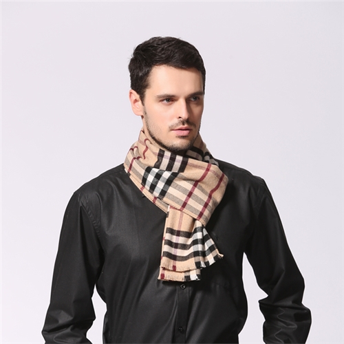 經(jīng)典格子圍巾