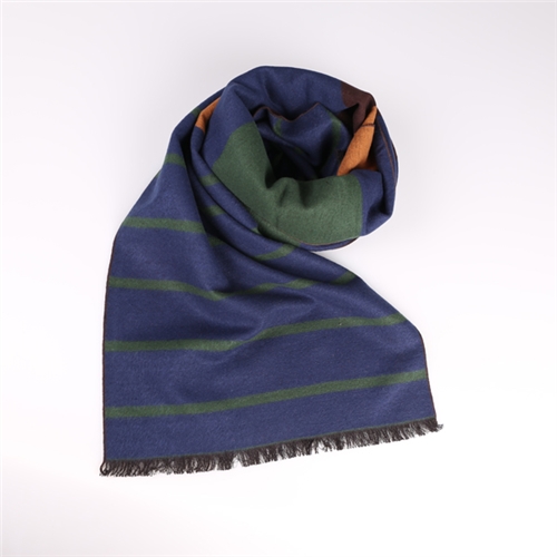 男士條紋圍巾