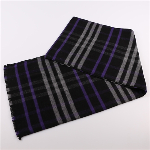 男士經典格子圍巾