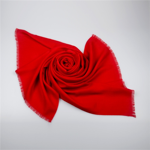 紅色禮品羊毛披肩