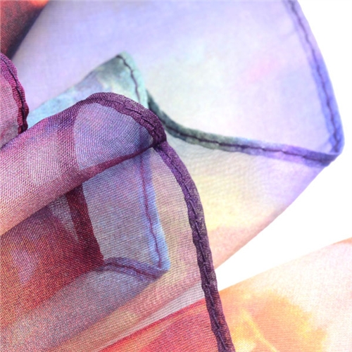 新款三八節雪紡絲巾