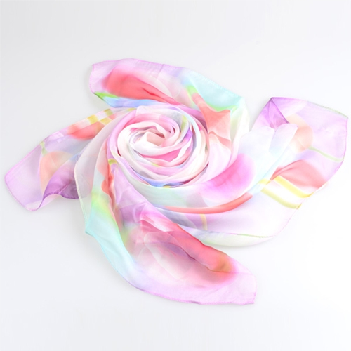 女士雪紡絲巾批發