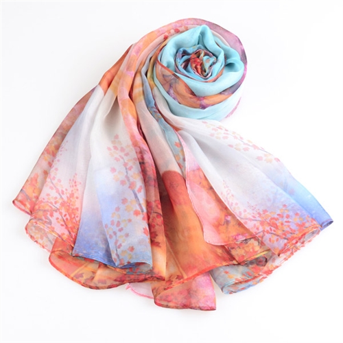 婦女節(jié)雪紡絲巾