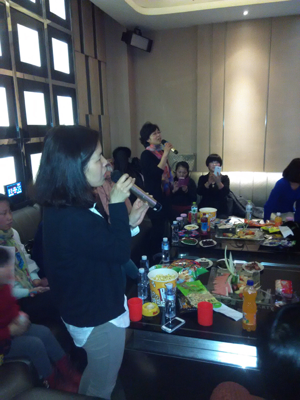 龍翔紡織活動現(xiàn)場