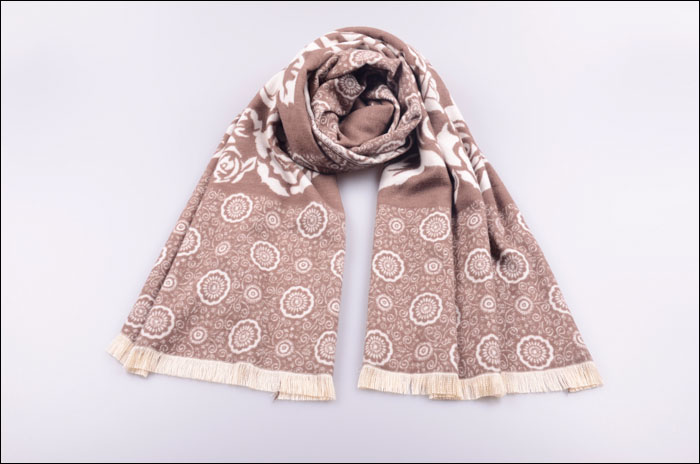 拉絨披肩 提花披肩 女士披肩 圍巾批發