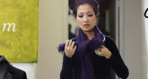 圍巾的系法 秋冬圍巾