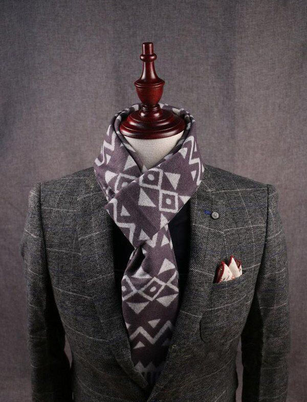 男士圍巾搭配6 男士圍巾搭配6