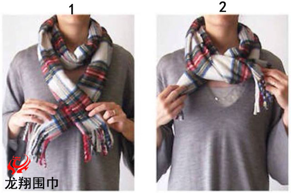 圍巾小心機圍法 圍巾小心機圍法