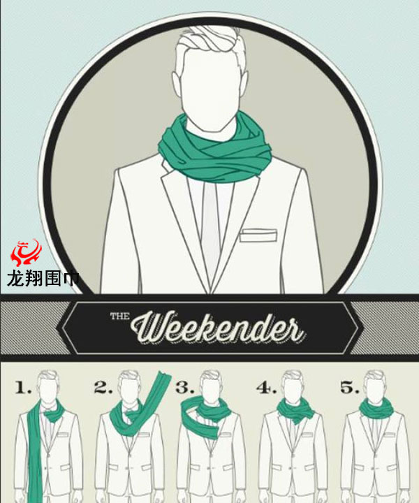 圍巾懶人圍法 圍巾懶人圍法