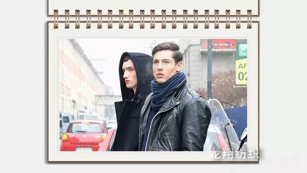 男士圍巾簡單圍法