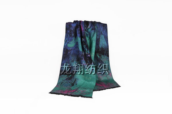 龍翔紡織真絲油畫圍巾 龍翔紡織真絲油畫圍巾