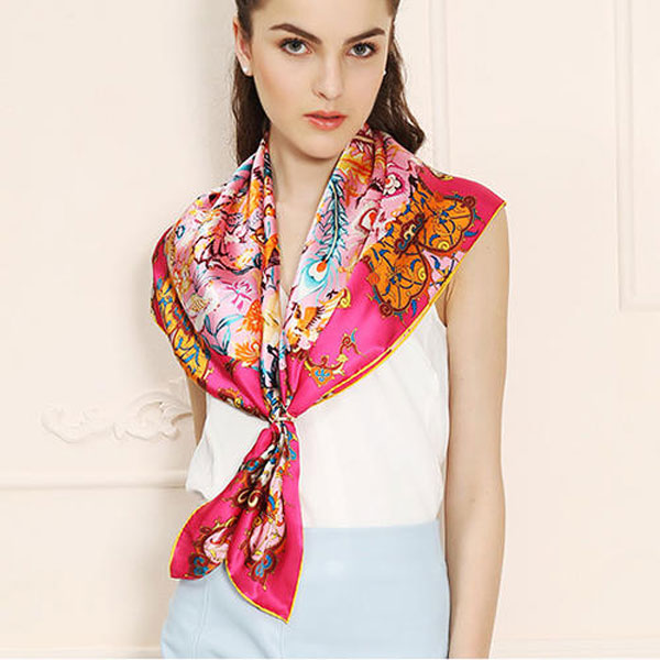 絲巾的掩飾作用 絲巾的掩飾作用