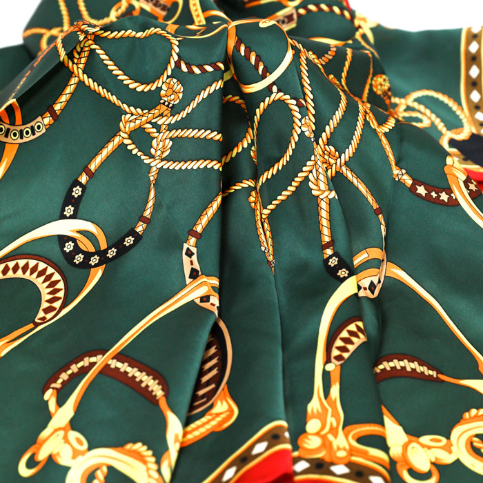 羅馬繩索絲巾細節圖