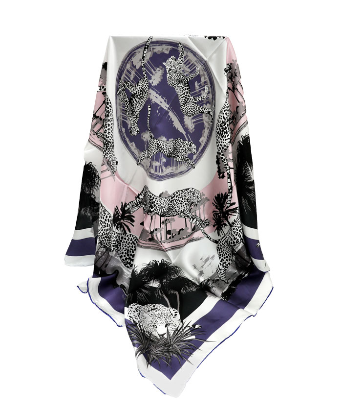 傲睨萬物絲巾整體圖 傲睨萬物絲巾整體圖