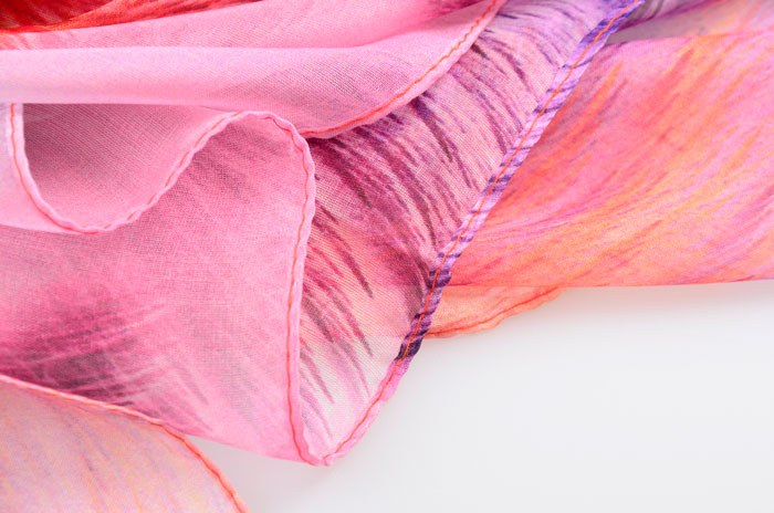 繽紛絢爛絲巾細(xì)節(jié)圖