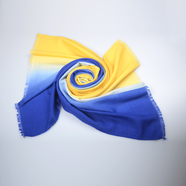 純羊毛漸變色圍巾 純羊毛漸變色圍巾