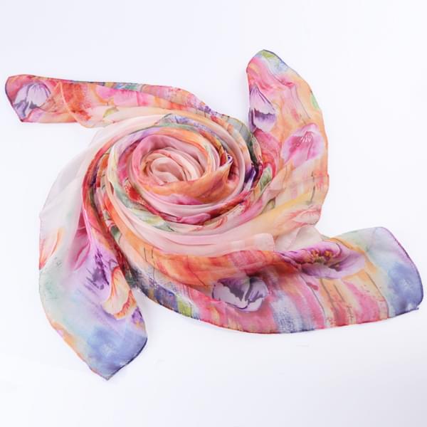 防曬真絲絲巾 防曬真絲絲巾