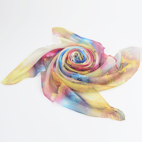 女士新款印花絲巾 女士新款印花絲巾