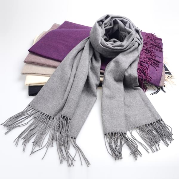 素色女士仿羊絨披肩 素色女士仿羊絨披肩