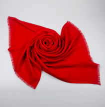 紅色禮品羊毛披肩