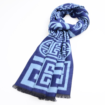 新款真絲拉絨圍巾