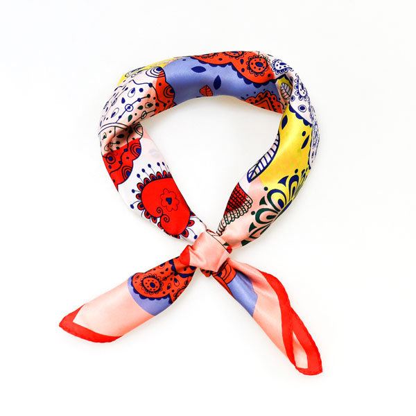 鳥語花香小絲巾 鳥語花香小絲巾