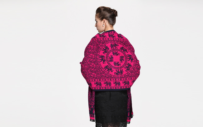 披肩圍巾,圍巾工藝哪家好 圍巾圖